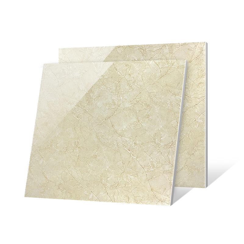 High Quality White Flooring Building Material Glazed Tiles Polished Ceramic Floor Tile