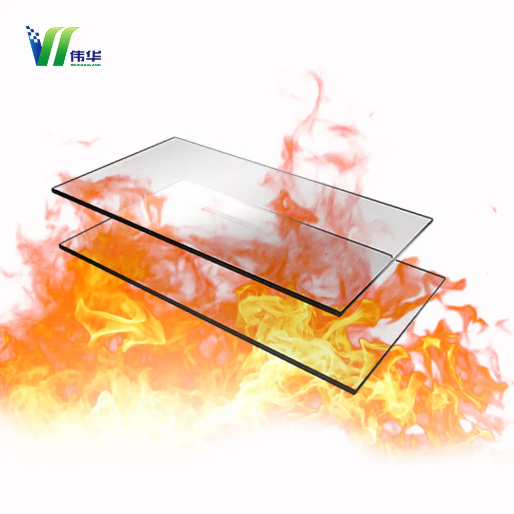 Tempered Fireproof Glass, Fire Resistant Glass, Fire Rated Glass for Door and Window