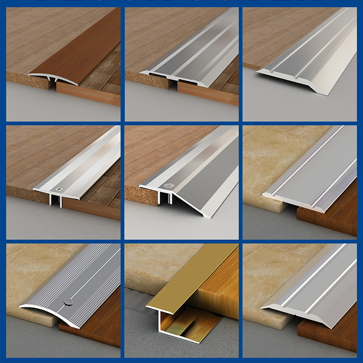 Door Threshold Aluminum Floor Tile Edge Trim Laminate Floor Transition Strips