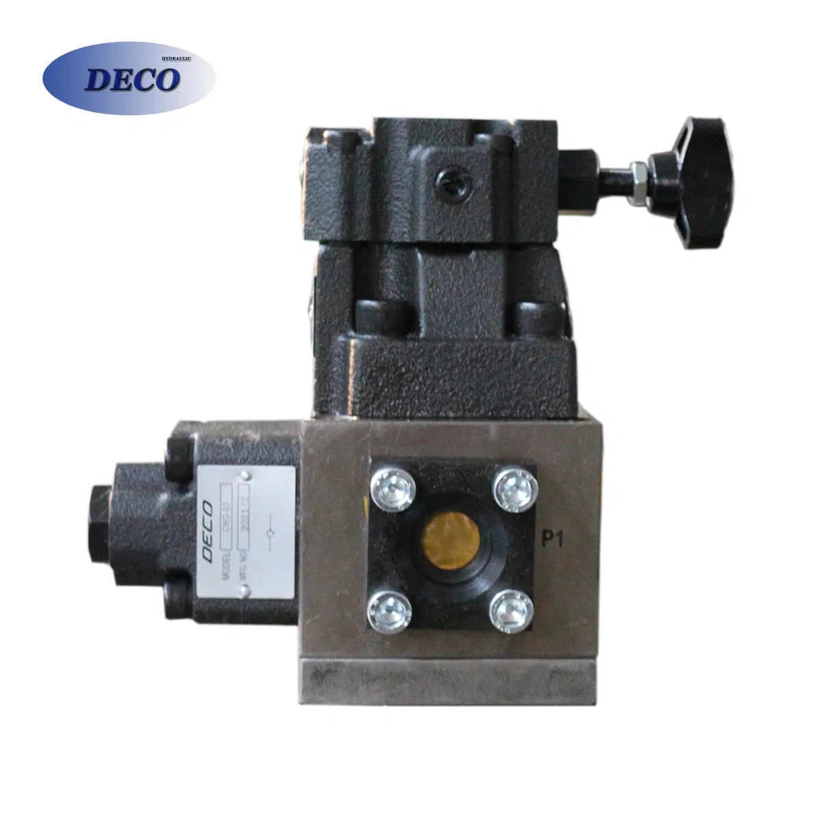 CNC Machining Integrated Relief Valve Manifold Block for Hydraulic Power Pack