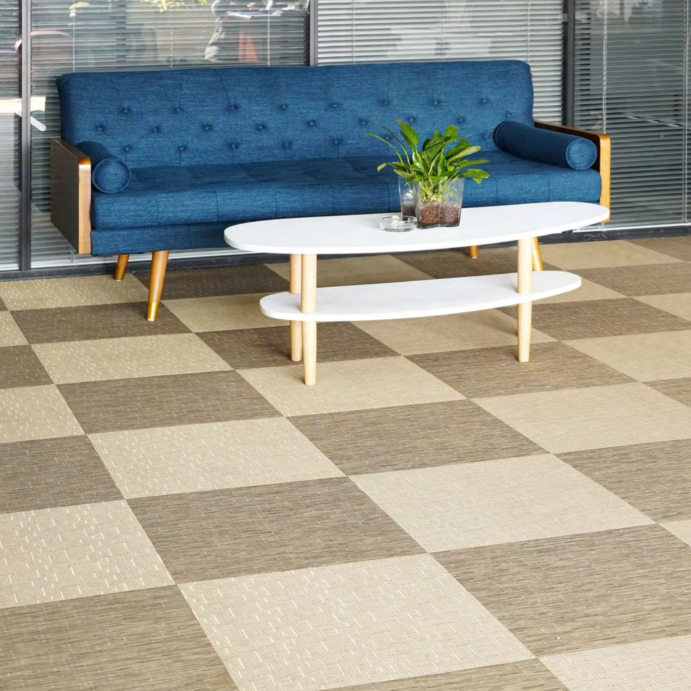 ПВХ ковровое покрытие с противоскользящим покрытием