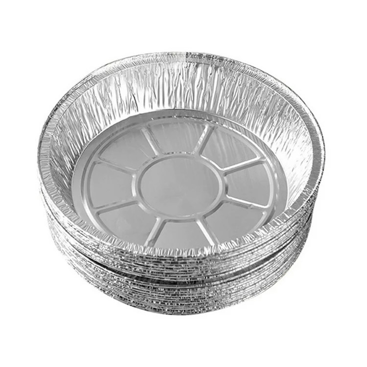 Disposable Silver Foil Food Platters Aluminium Foil Plates Fish Trays