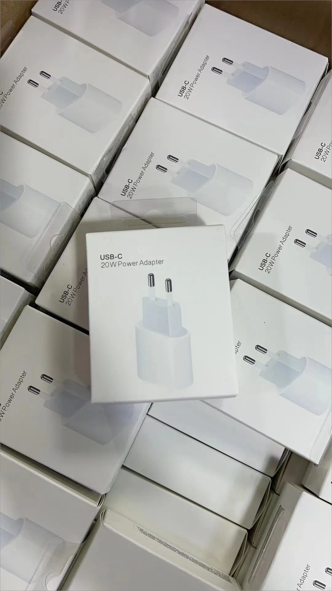 EU Plug 20W Pd Charger Type C Charger USB C Adaptor for iPhone 15