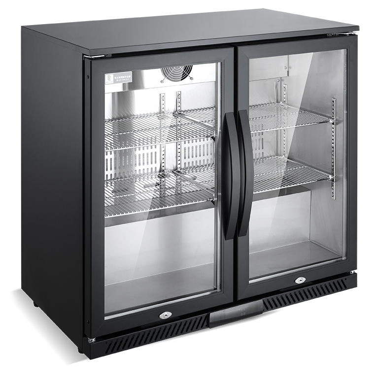 Двухдверный коммерческий холодильник для напитков