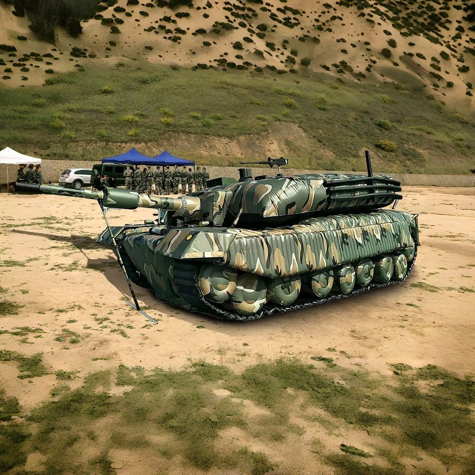 Inflatable Simulation Aircraft Vehicle Training Models