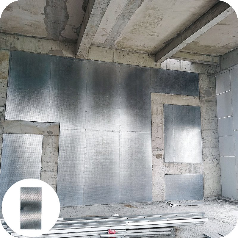 Sound Insulation Blast Resistant Panel Factory Supply