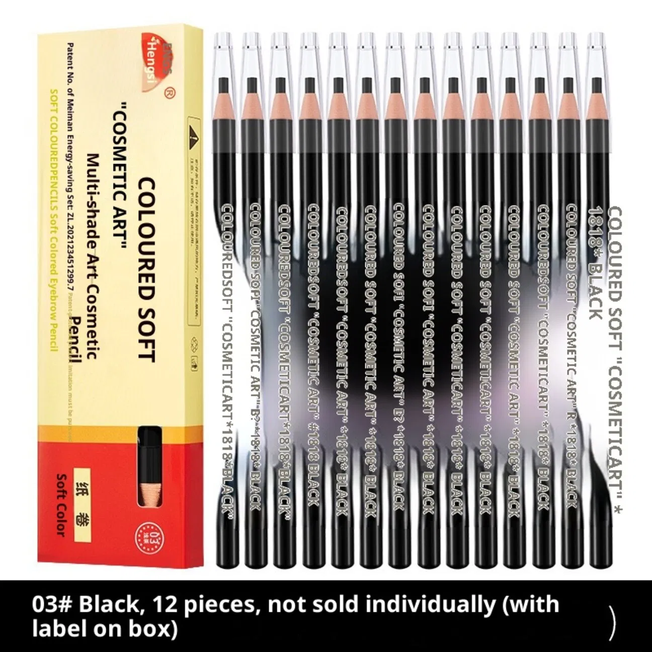 Comfortable Sharpened Eyebrow Pencil Rich Color Payoff Long Lasting No Smudging Easy to Control for Professional Makeup Looks
