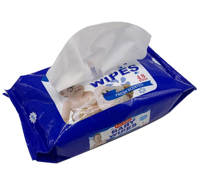 Cleaning Wipes Wet Tissue Baby Tissue Effectively Spunlace Nonwoven Fabric Wet Baby Tissue Cotton Wet Wipes