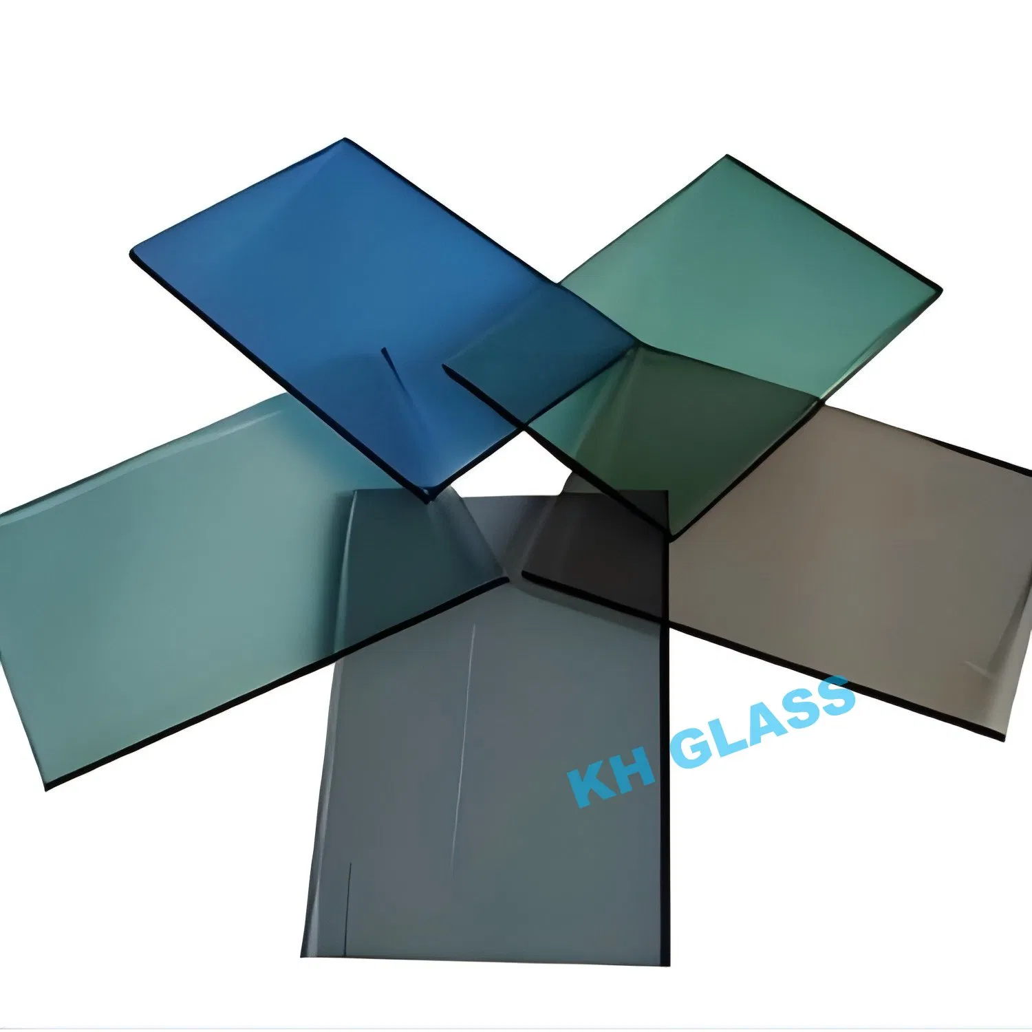 4/5/6mm Clear/Silver Reflective Glass for Commercial Buildings Curtain Wall Windowns