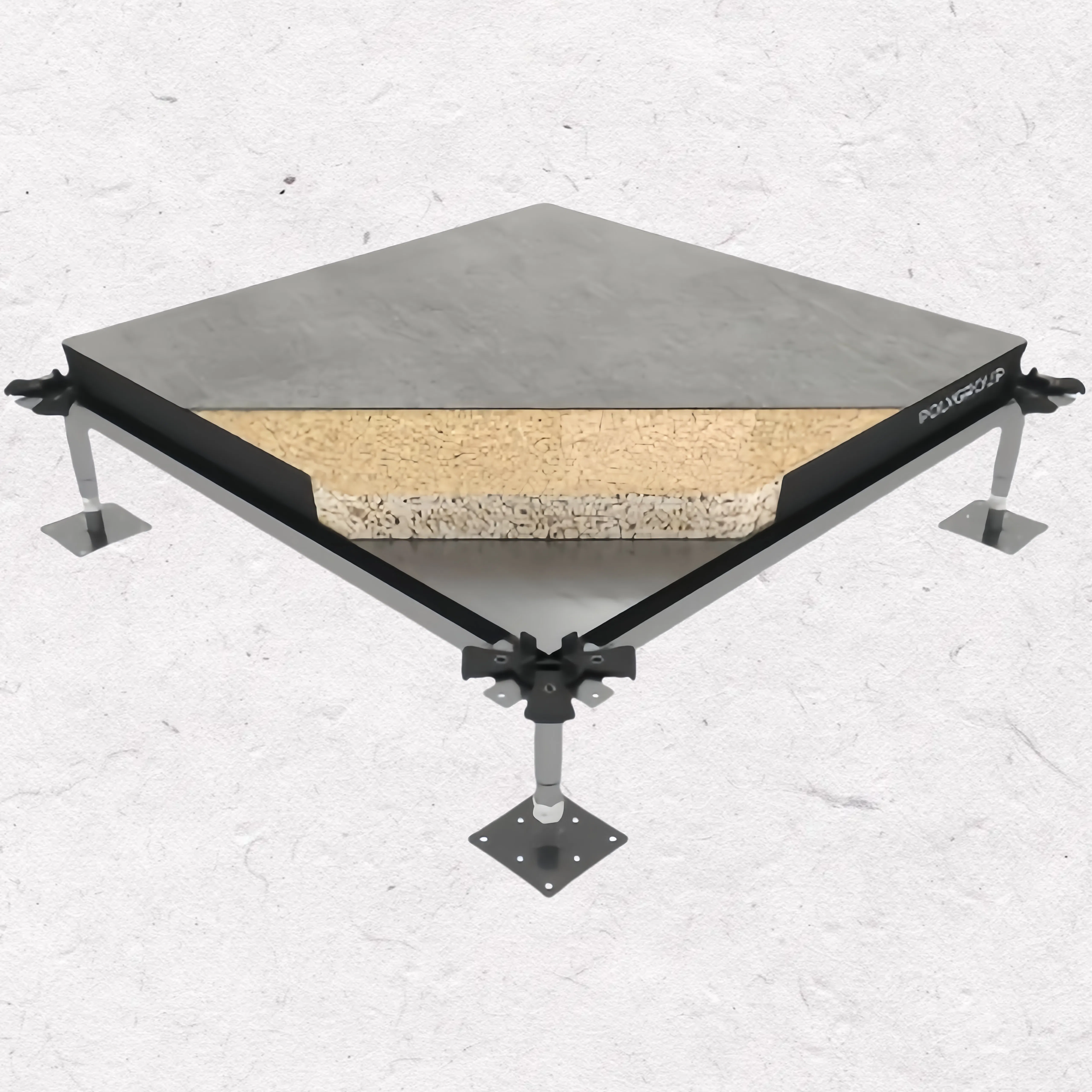 Lingding HDF Raised Floor System for Efficient Data Center Layouts