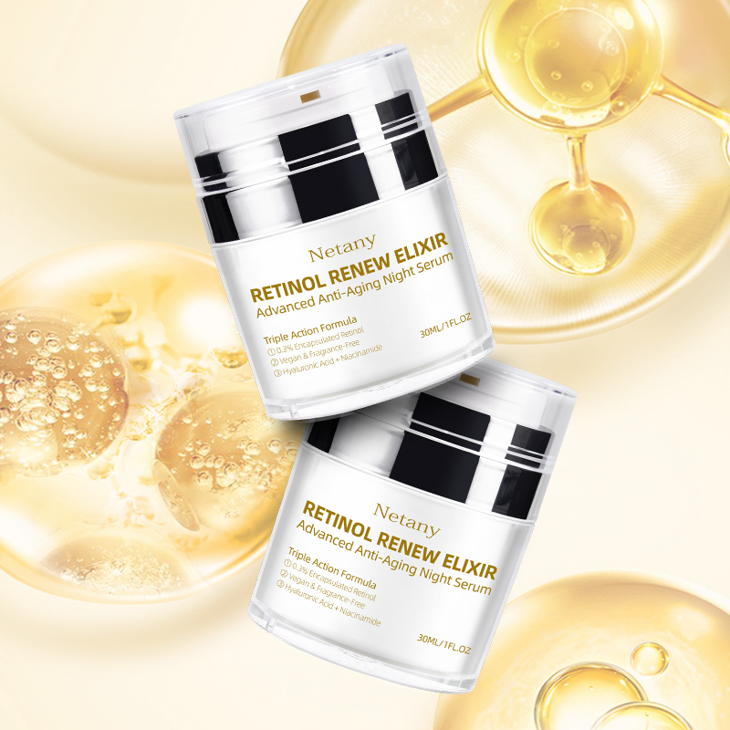 Factory Price Retinol Repair Serum Night Face Cream Anti-Wrinkle Barrier Repair Brightening & Hydrating Skin Care Solution for Youthful Radiance Facial Cream
