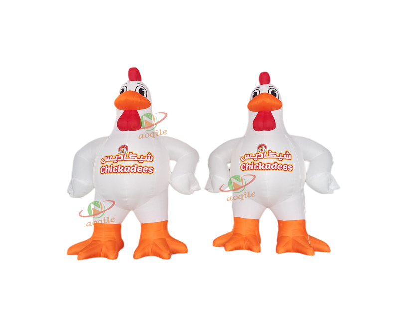 Custom Outdoor Giant Mascot Inflatable Cartoon Chicken