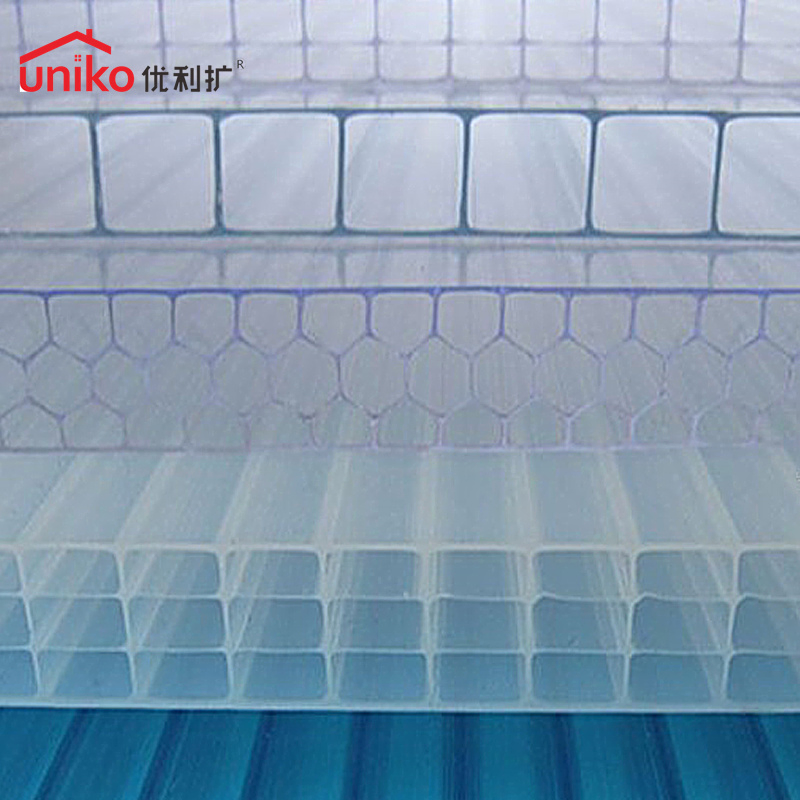 4-Layer U-Lock Structure Polycarbonate Sheet Daylighting System