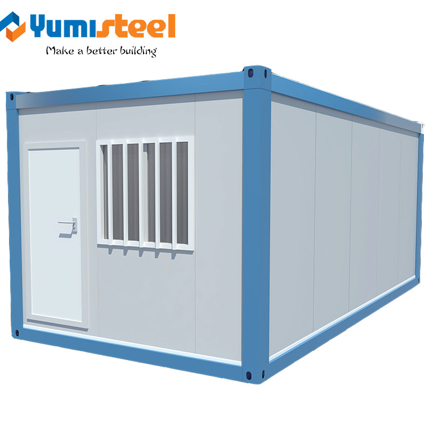 20FT Beautiful Steel Prefabricated Tiny Shipping Factory Buildings for Office