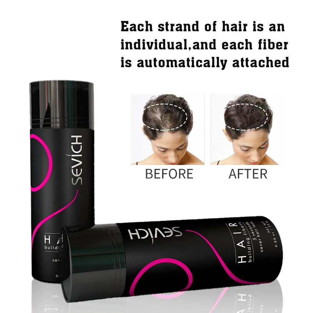 Wholesale Hair Building Fibers Hold Spray Fiber for Men's Hair Care Products