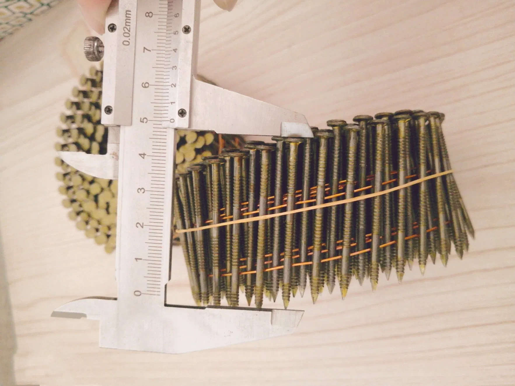 Screw Shank Ring Coil Nails Coil Roofing Wire Nails Factory