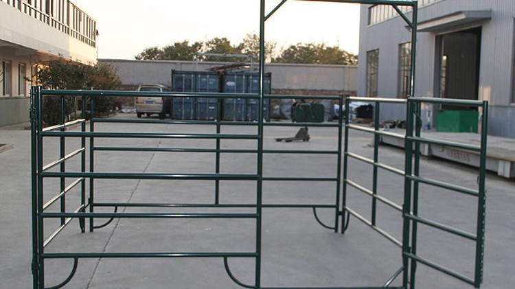 Strong Corral Fencing Tube Panels, Garden Animal Husbandry Iron Fence