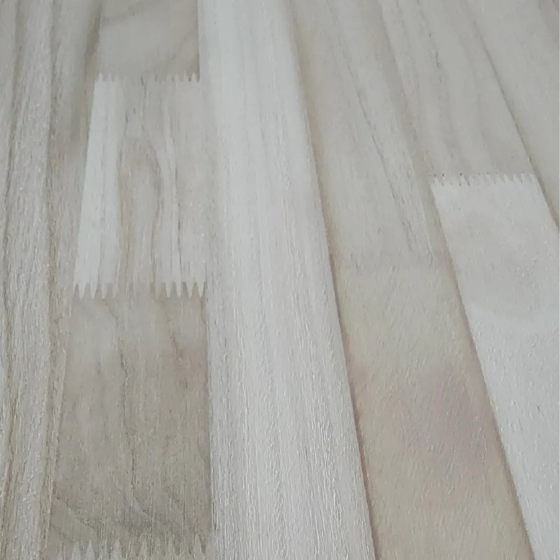 Natural Solid Paulownia Lumber Wooden Finger Jointed Board