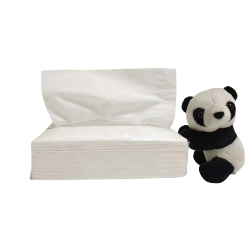 Eco-Friendly Bamboo Pulp Facial Tissue Paper Tissue Soft Paper Bamboo Pulp Paper Tissue Bag