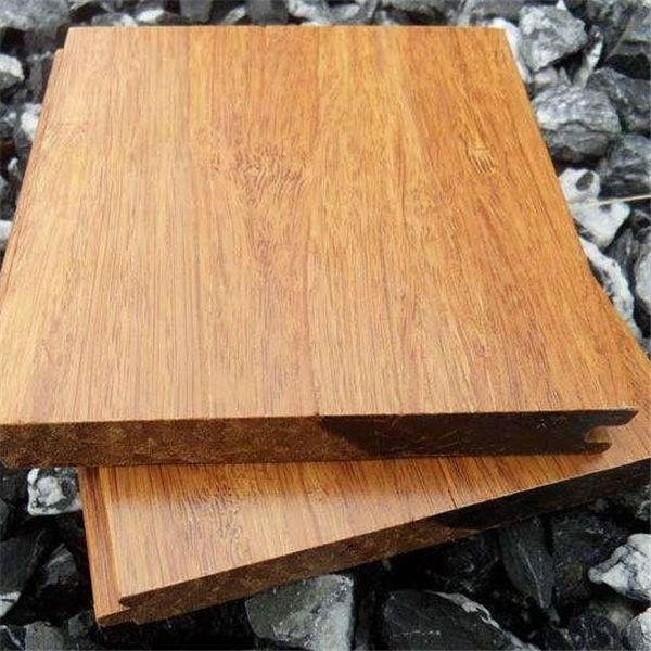Solid Carbonized Side Press Strand Woven Bamboo Plywood Floor 17mm Laminate Flooring