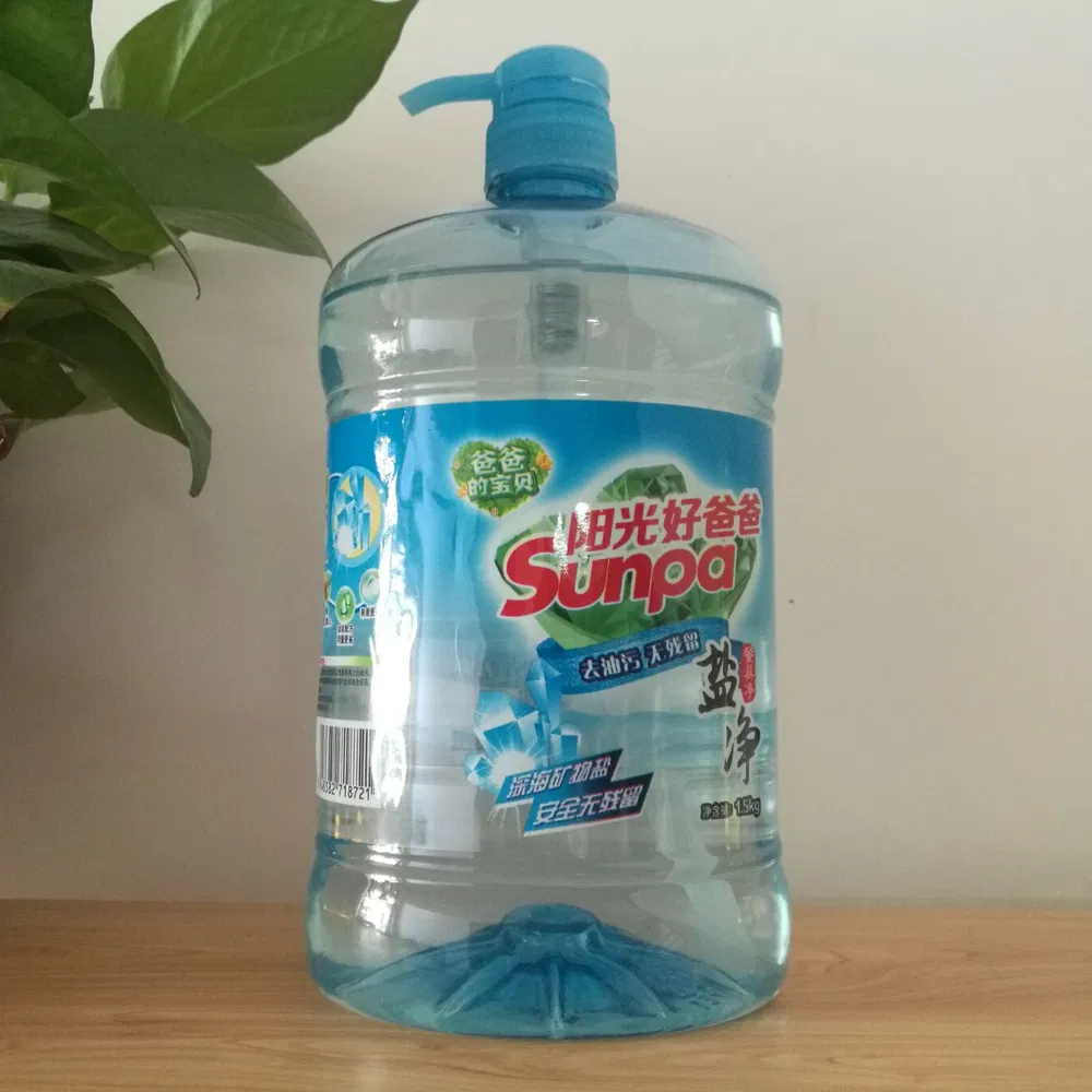 1.5L with Pump Good Quality Dishwasher Liquid Detergent