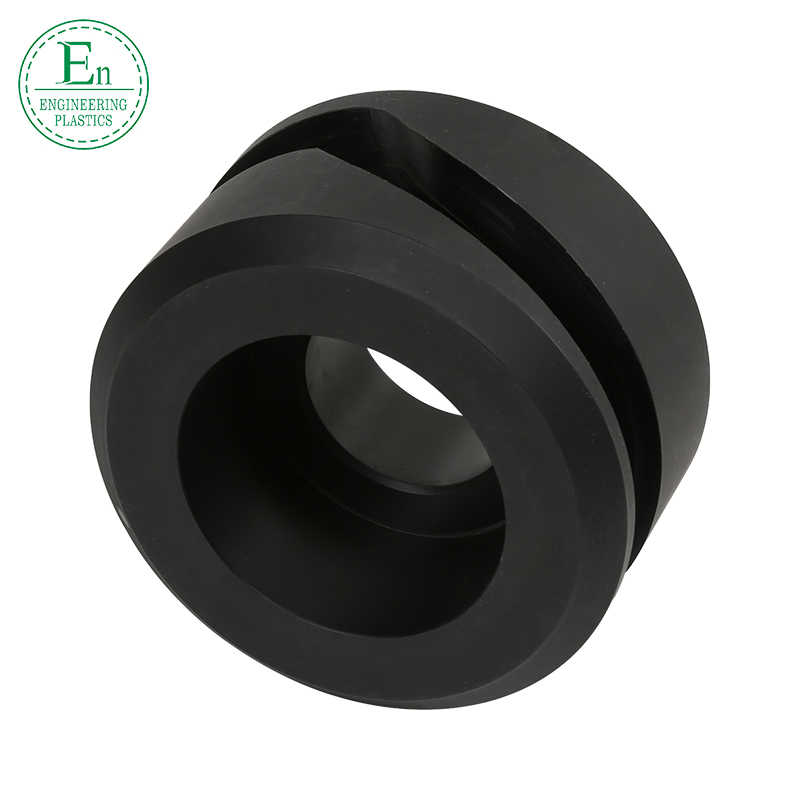 Black Customized Moulding Injection Plastic Nylon Bushing