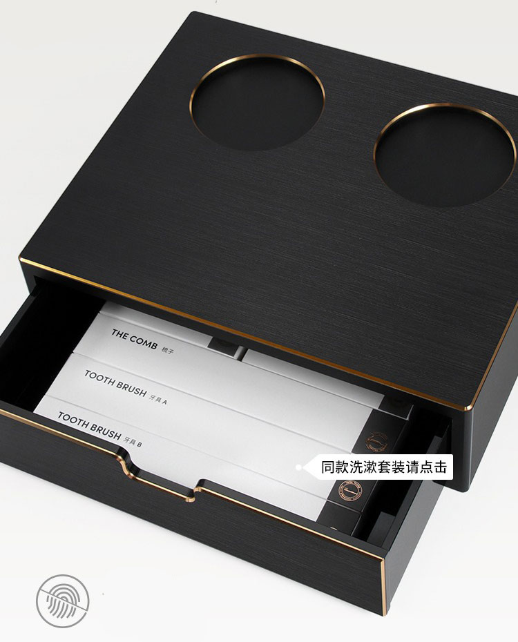 Hotel Amenities Bedroom Furniture Sets Plastic Product Decoration Polyester Resin PVC Tray