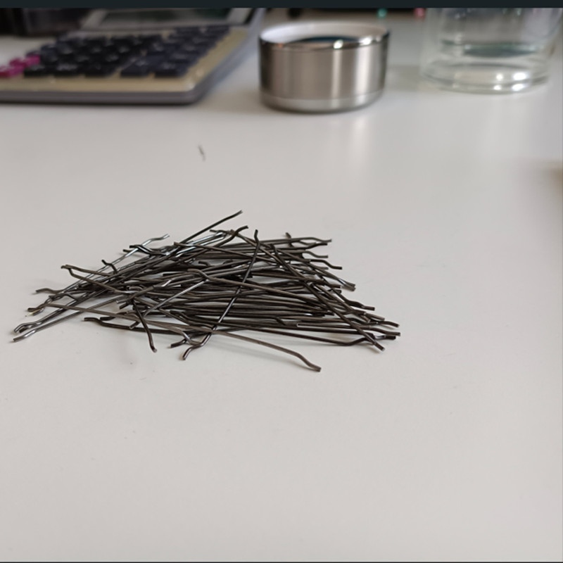 Glued Steel Fiber Reinforced Concrete Cold Drawn Hook End Steel Fiber