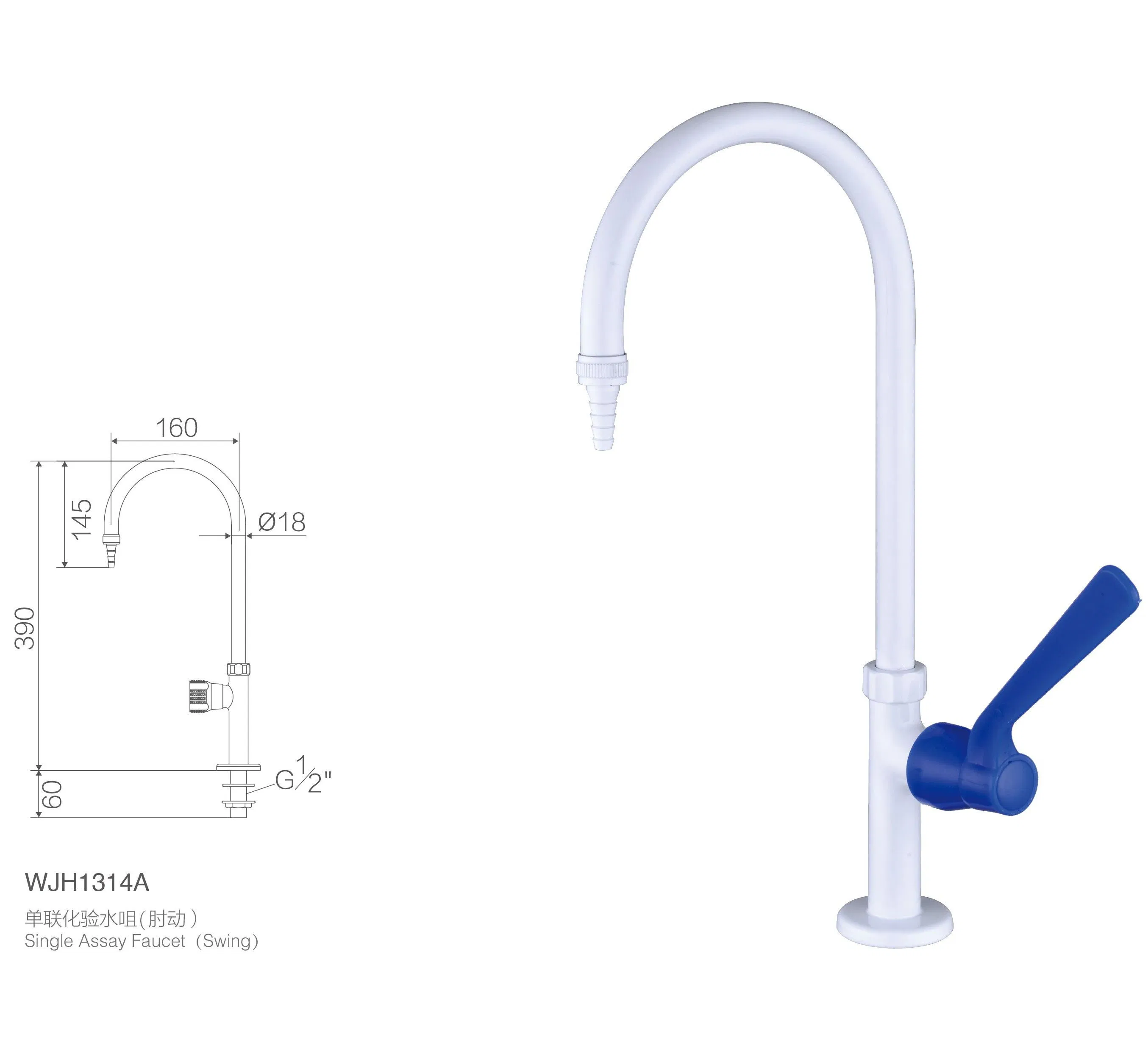 Лабораторный кран для воды, простой в уходе