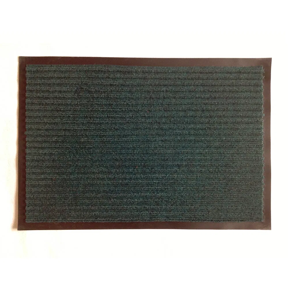 Modern Double Stripes PVC Floor Mats Non-Slip and Absorbent Exhibition Capret