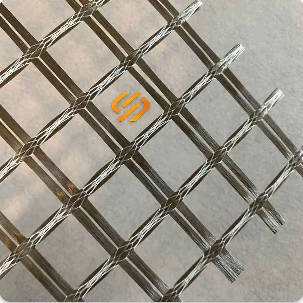 Basalt Geogrid 50kN 80kN 100kN Geogrids Made with Basalt Fibers