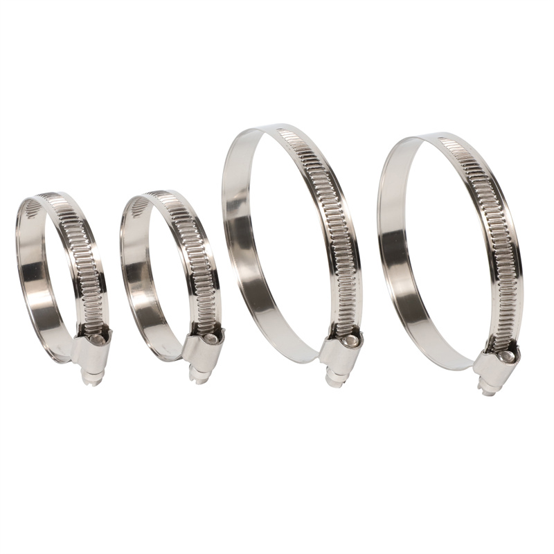 German Type Clamp with Welding Point DIN 3017 9mm Bandwidth 170-190mm