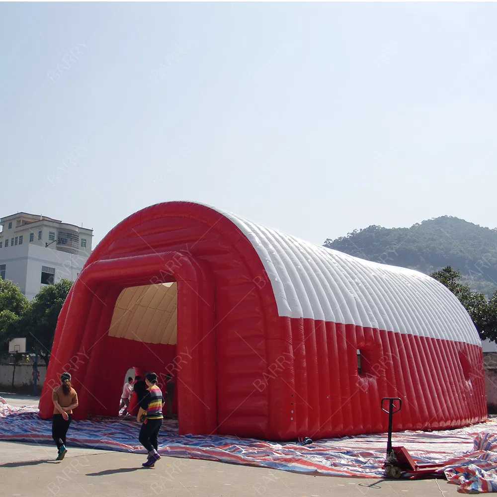 Popular Inflatable Tunnel Dome Building Movie Theater Tent for Music Event