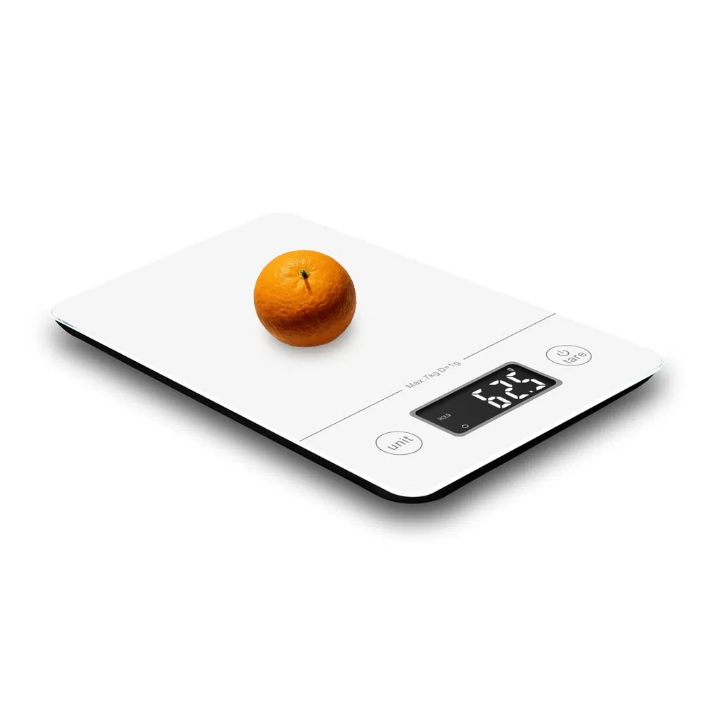 Hot Selling 7kg White Glass Bread Making Household Digital Scale