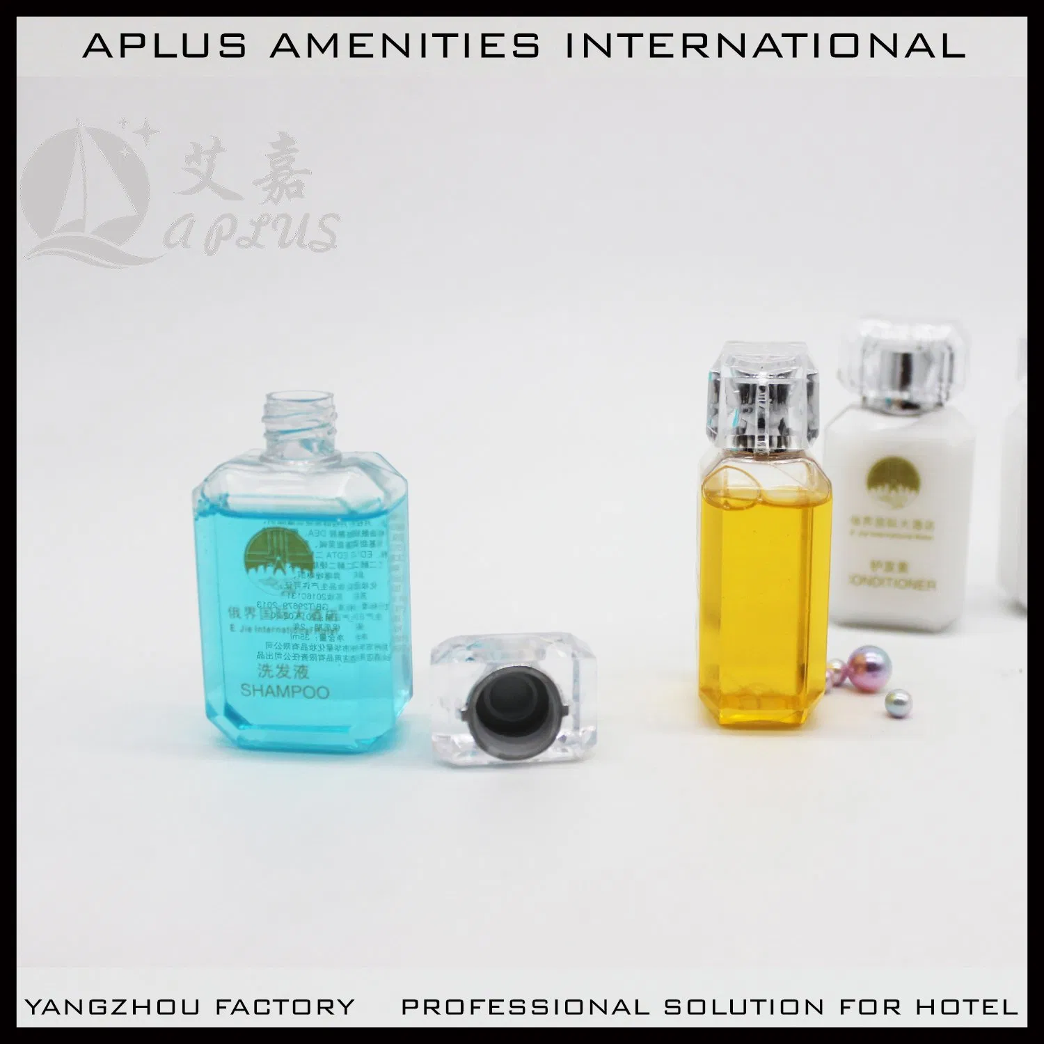 Supply Luxury Hotel Toiletries Shower Gel and Shampoo 02
