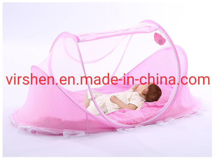 Wholesales New Design Portable Foldable Baby Sleeping Umbrella Mosquito Net