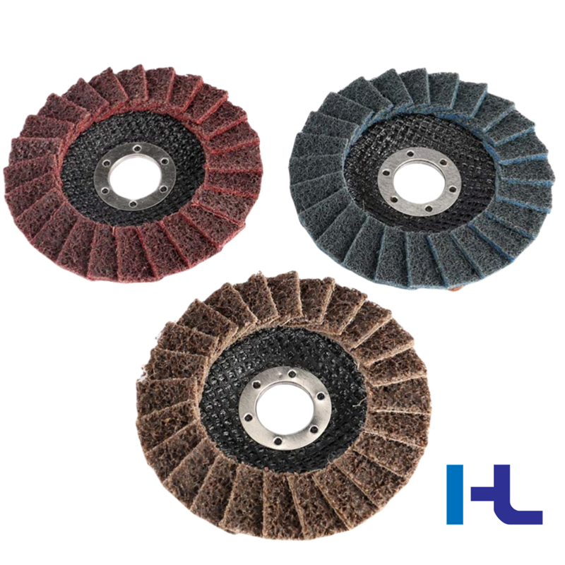 T29 Nylon Non-Woven Abrasive Flap Disc for Surface Refinement