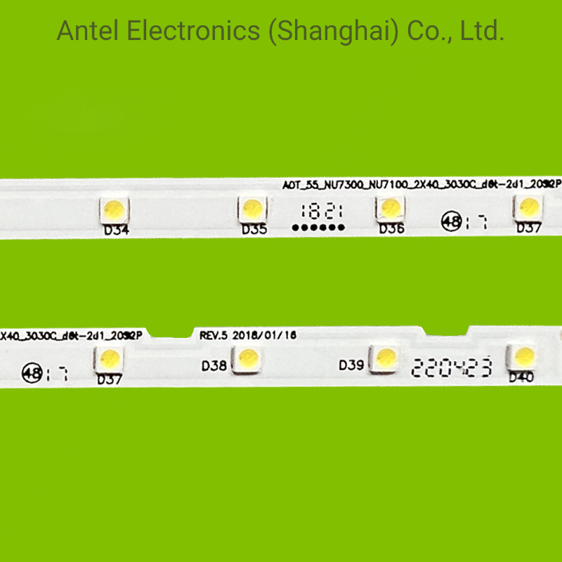 Светодиодная лента подсветки для телевизора Samsung 55" NU7300/NU7100