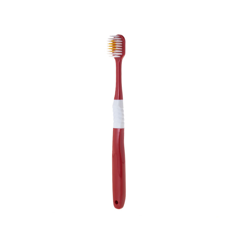 Manual Multicolored Design Adult Toothbrush for Easy Cleaning and Maintenance