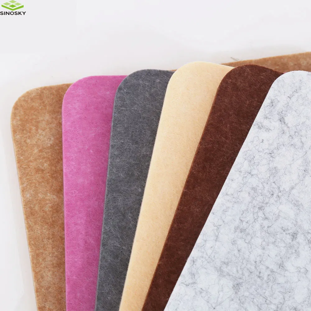 100% Eco-Friendly High Density Polyester Fiber Acoustic Wall Ceiling Panel