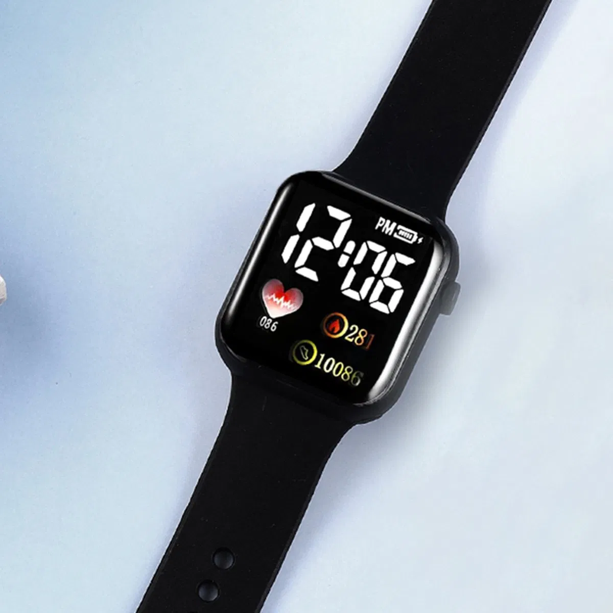 Watch Set Boy's Gift Set Black Cartoon Wallet Pen