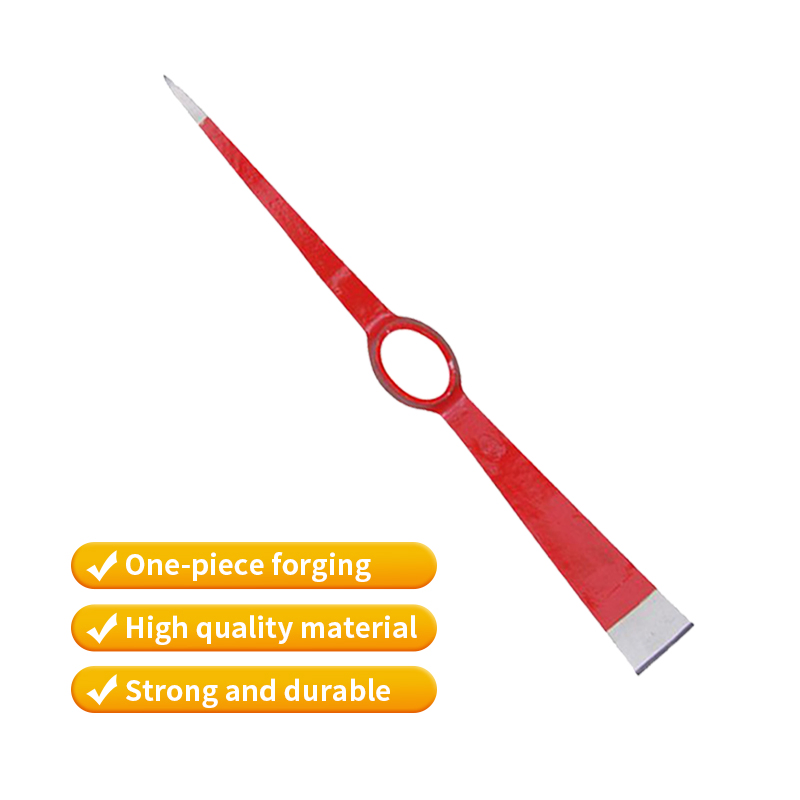 Forging Pickaxe Round Hole Single Point Pick 65 Electric Pickaxe Plastic Handle