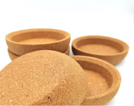 Hot Sale Ceramic White Coffee Mug with Cork Holder