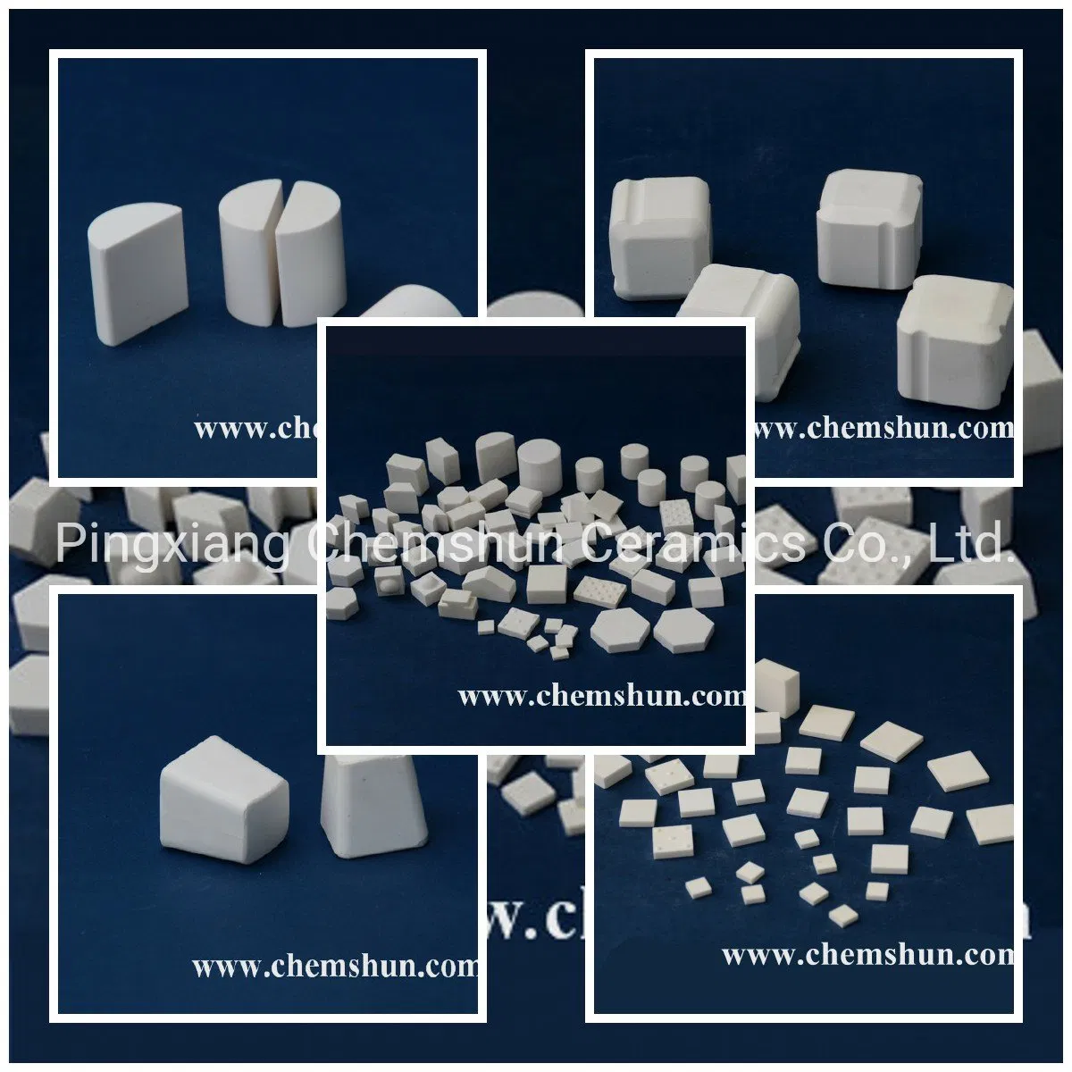 Abrasive Wear Ceramic Alumina Grinding Cylinder Rod for Ball Mill