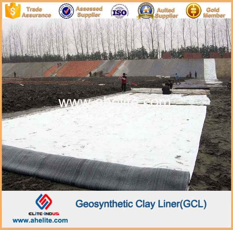 Pond Lake Landfill Sodium Bentomat Gcl Geosynthetic Clay Liner (3000-7000G/M2)