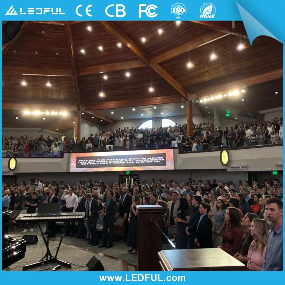 HD Indoor Advertising LED Display P3 P3.91 P4 P5 LED Video Wall Panel