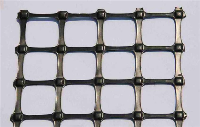 Uniaxial Plastic Geogrid for Road Reinforcement