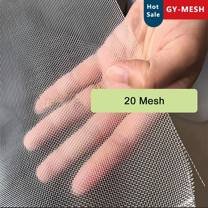 Galvanized Wire Mesh/Stainless Steel/Aluminium/Fiberglass Insect Window Fly Screen