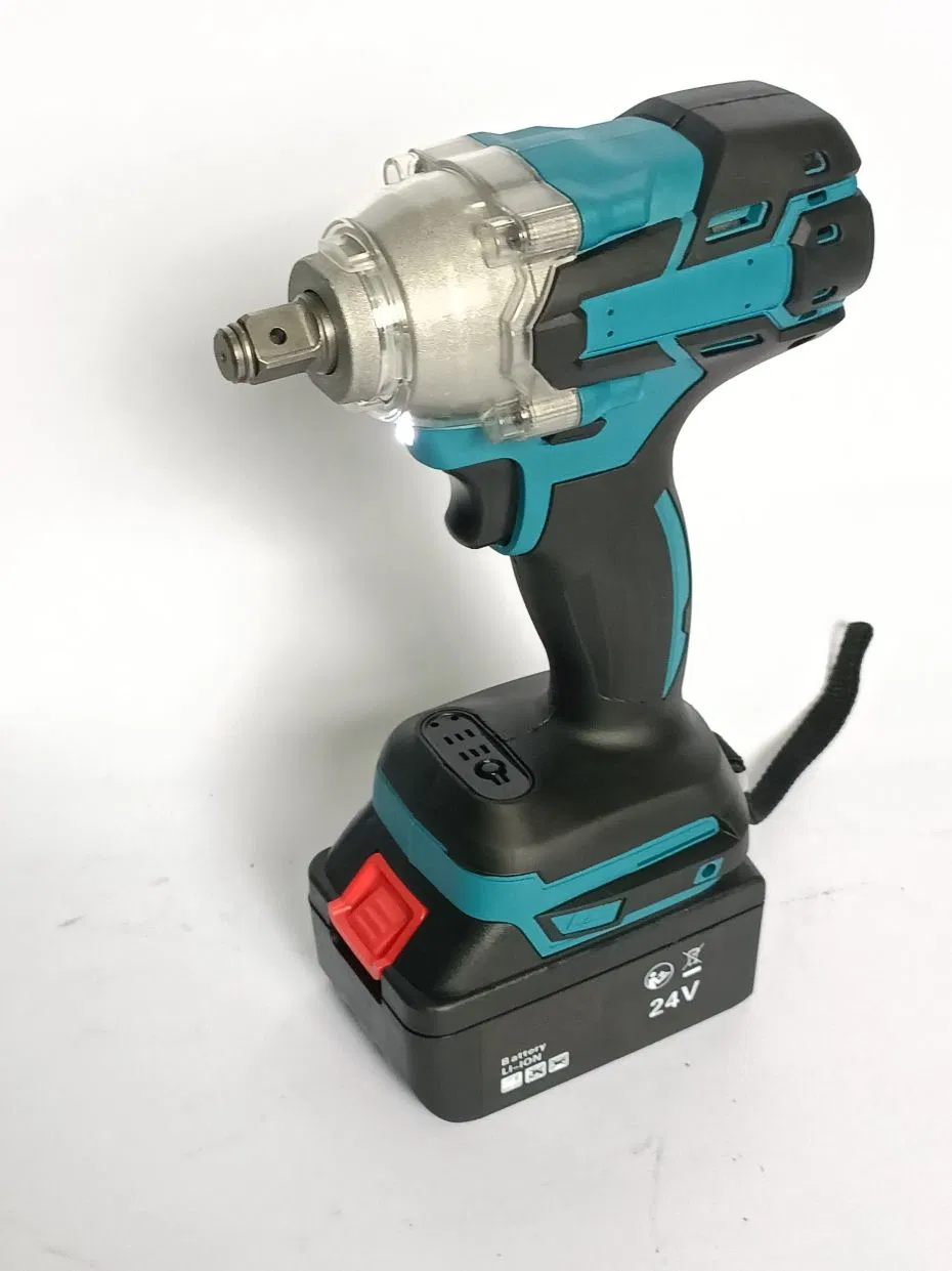 China Factory Supplied Car Repair Tools Battery Brushless Wrench