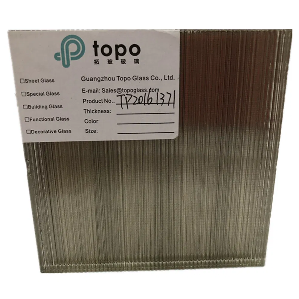 Toughened Laminated Metal Wire Mesh Safety Glass (PLW-TP)